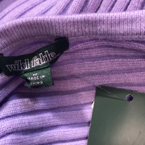 🆕Wild Fable Lavender Ribbed Crop Top Various Sizes | NWT - Picture 4 of 7